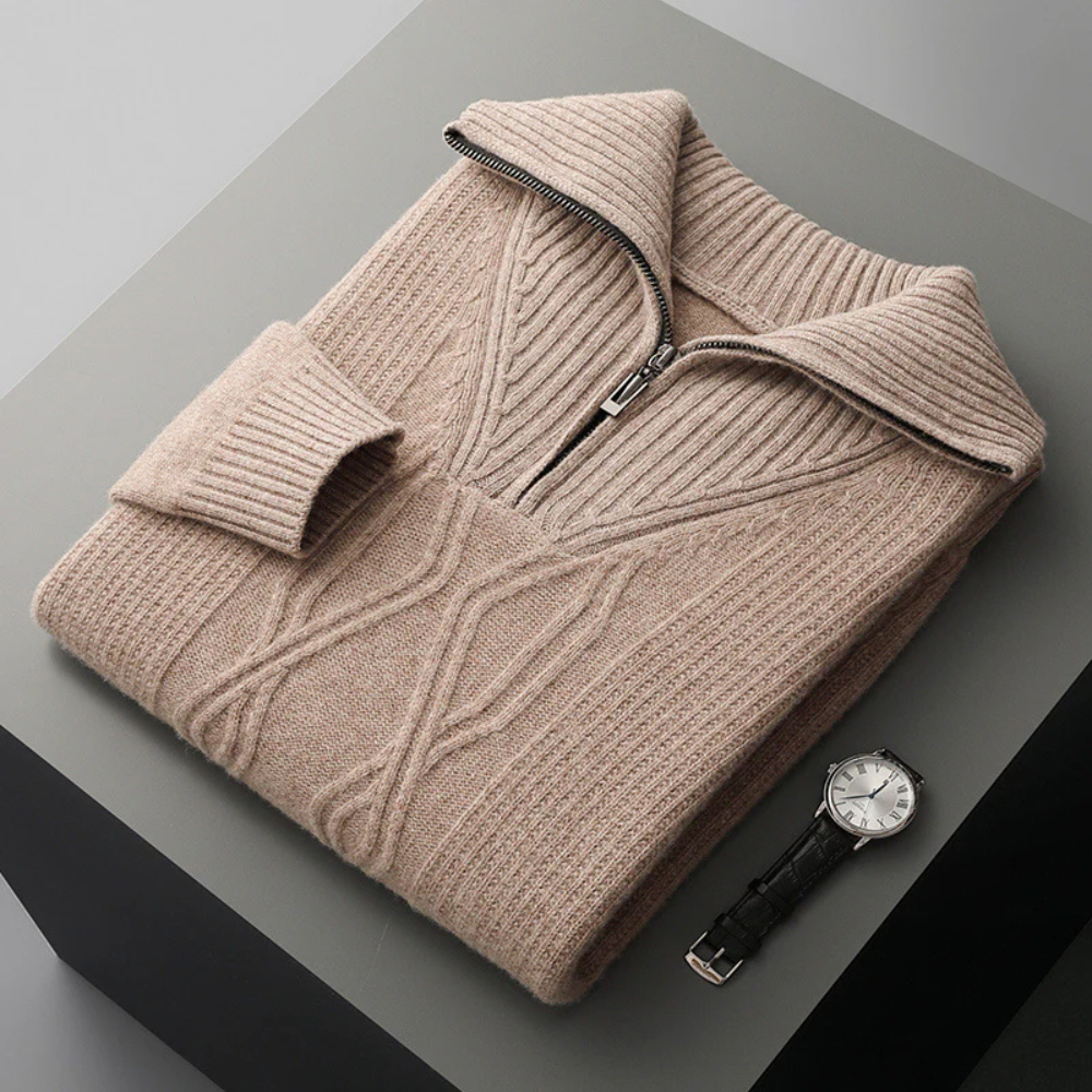 Taranto men's wool sweater – Avinos Milano