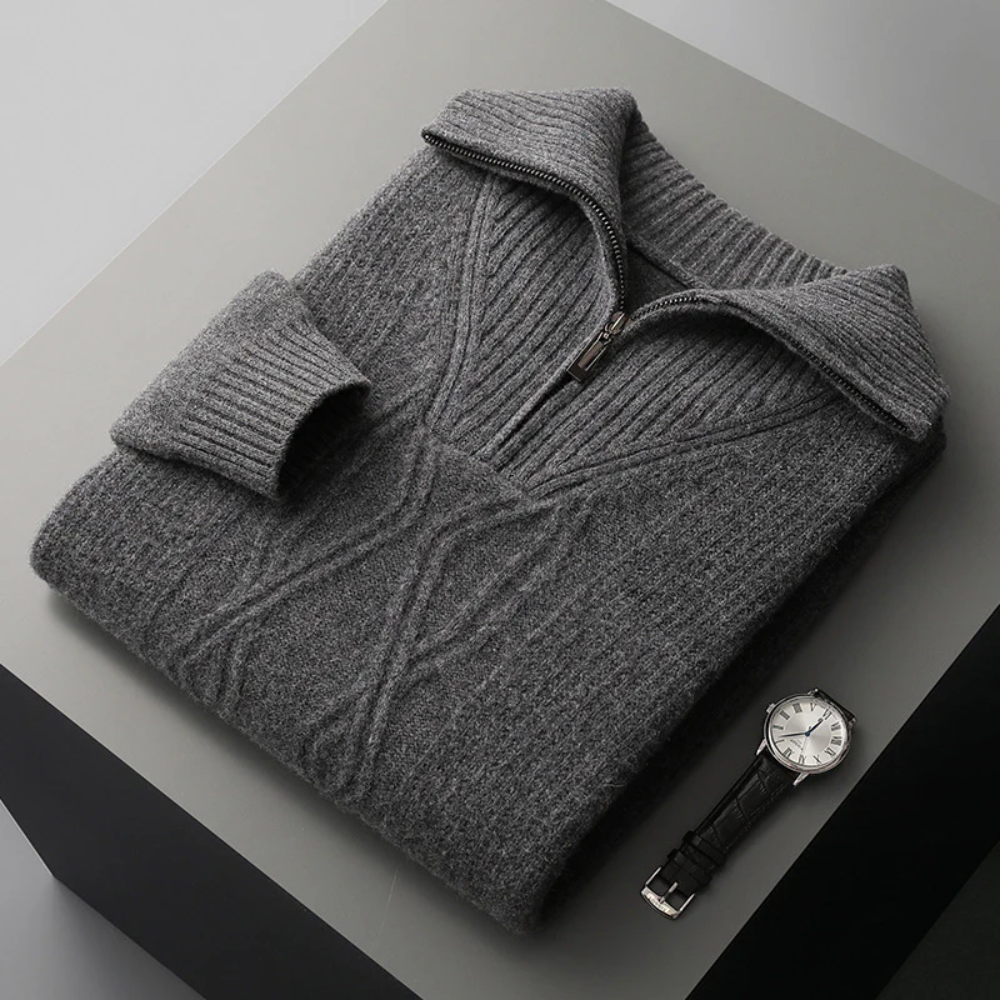 Taranto men's wool sweater, view 5