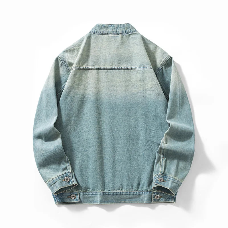 Men's denim jacket, view 4