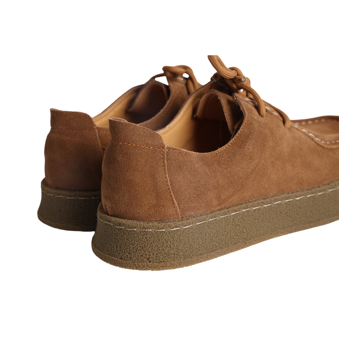 Men's suede shoes, alternate view