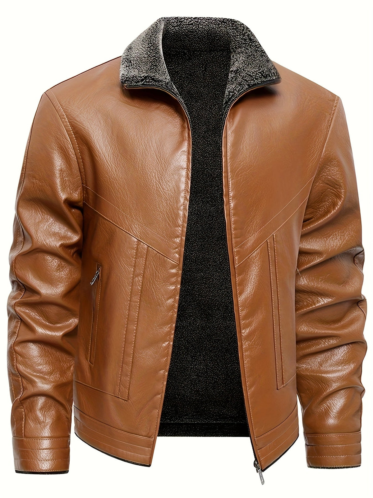 Men's elegant fleece jacket, view 5