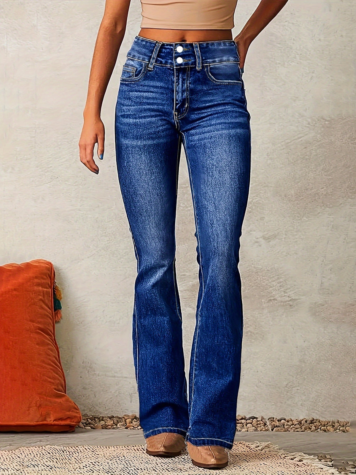 Tierra women's high-waisted jeans, additional view