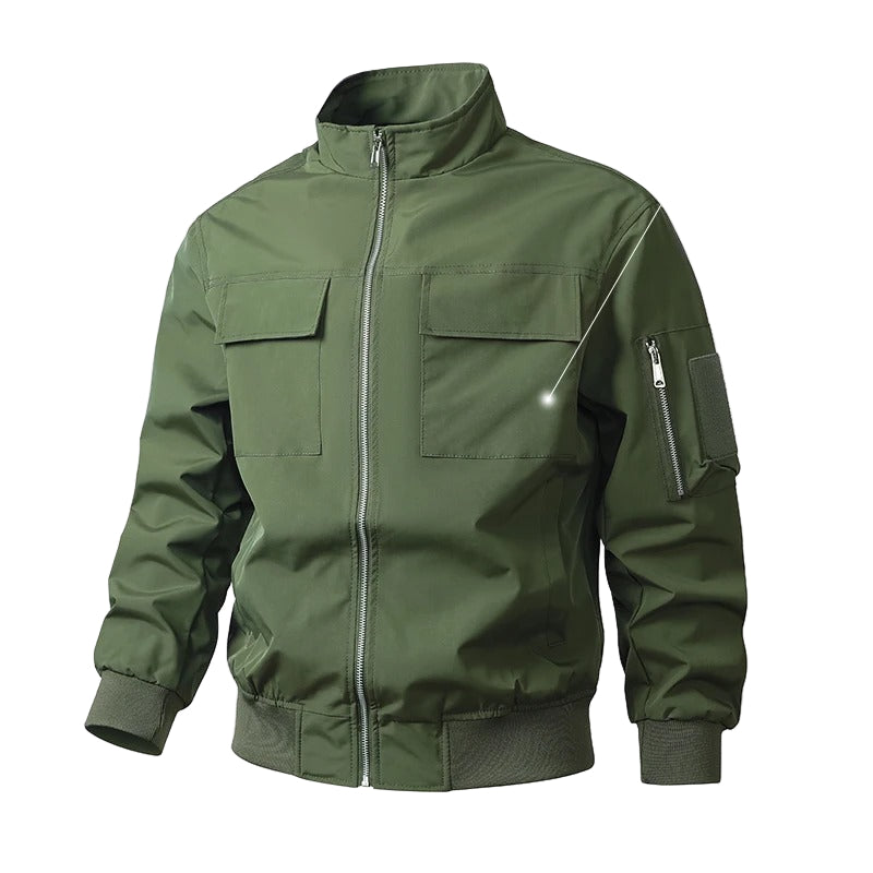 Men's elegant windbreaker jacket, alternate view