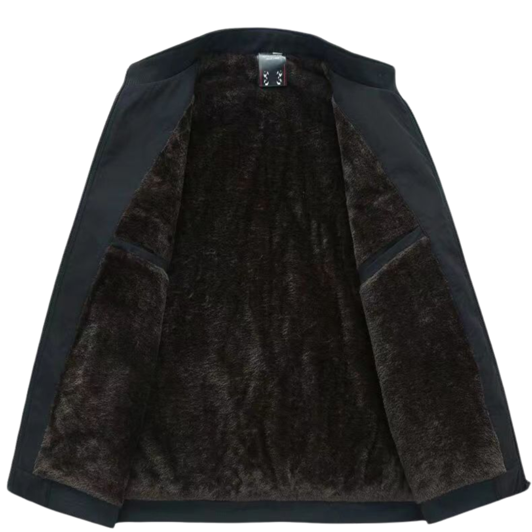 Men's fleece jacket, alternate view