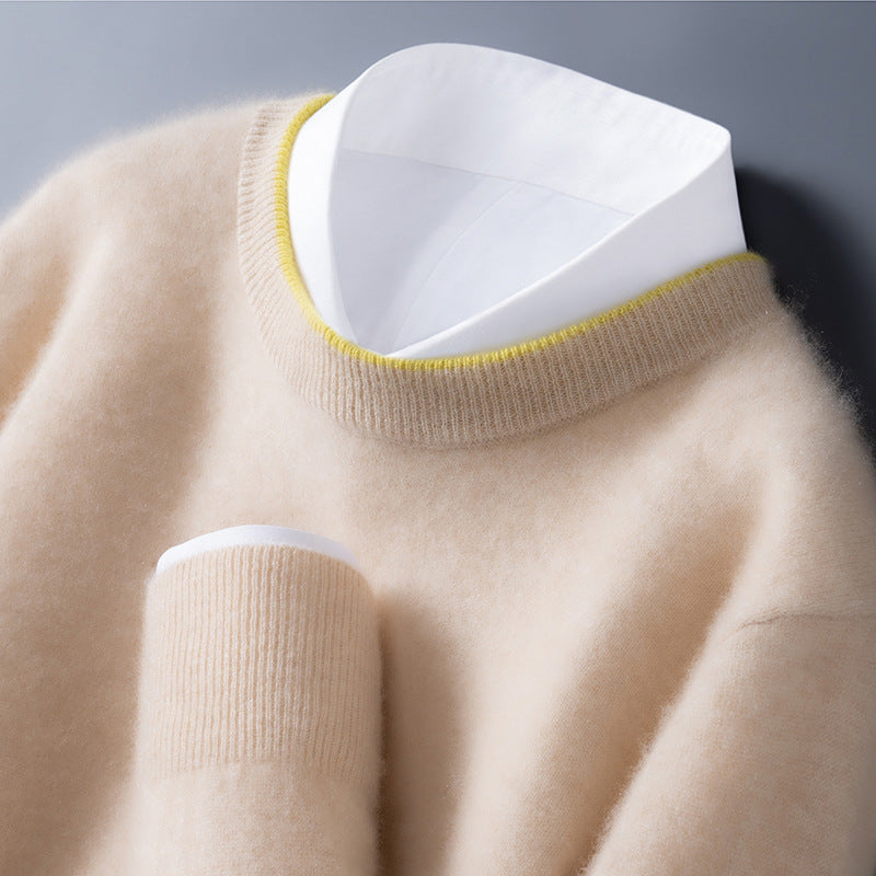 Tommaso men's elegant cashmere sweater – Avinos Milano