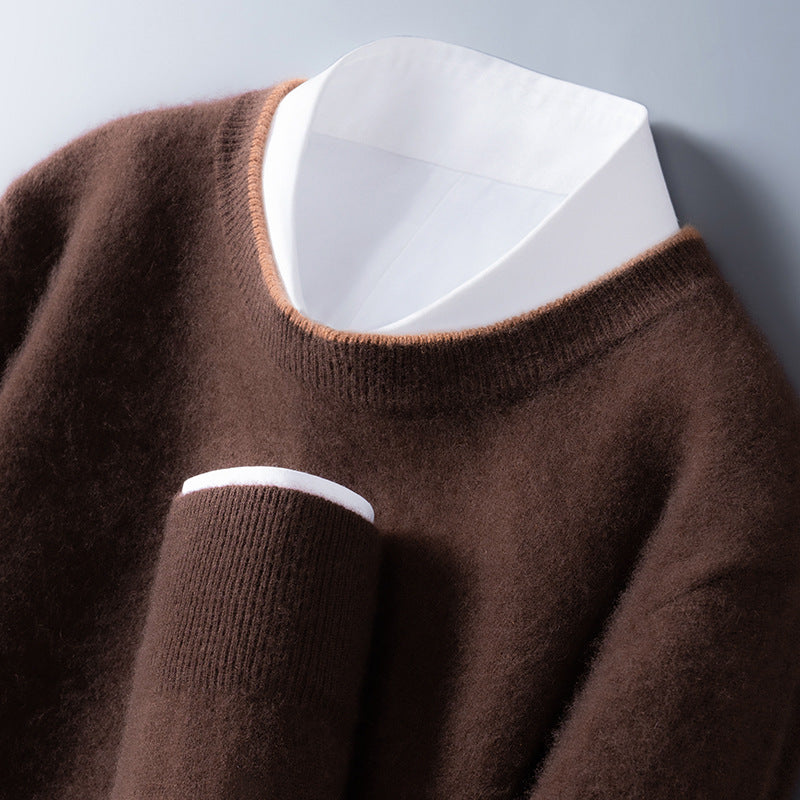 Tommaso men's elegant cashmere sweater, alternate view