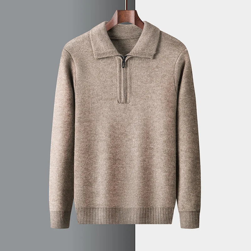 Men's cashmere sweater, additional view