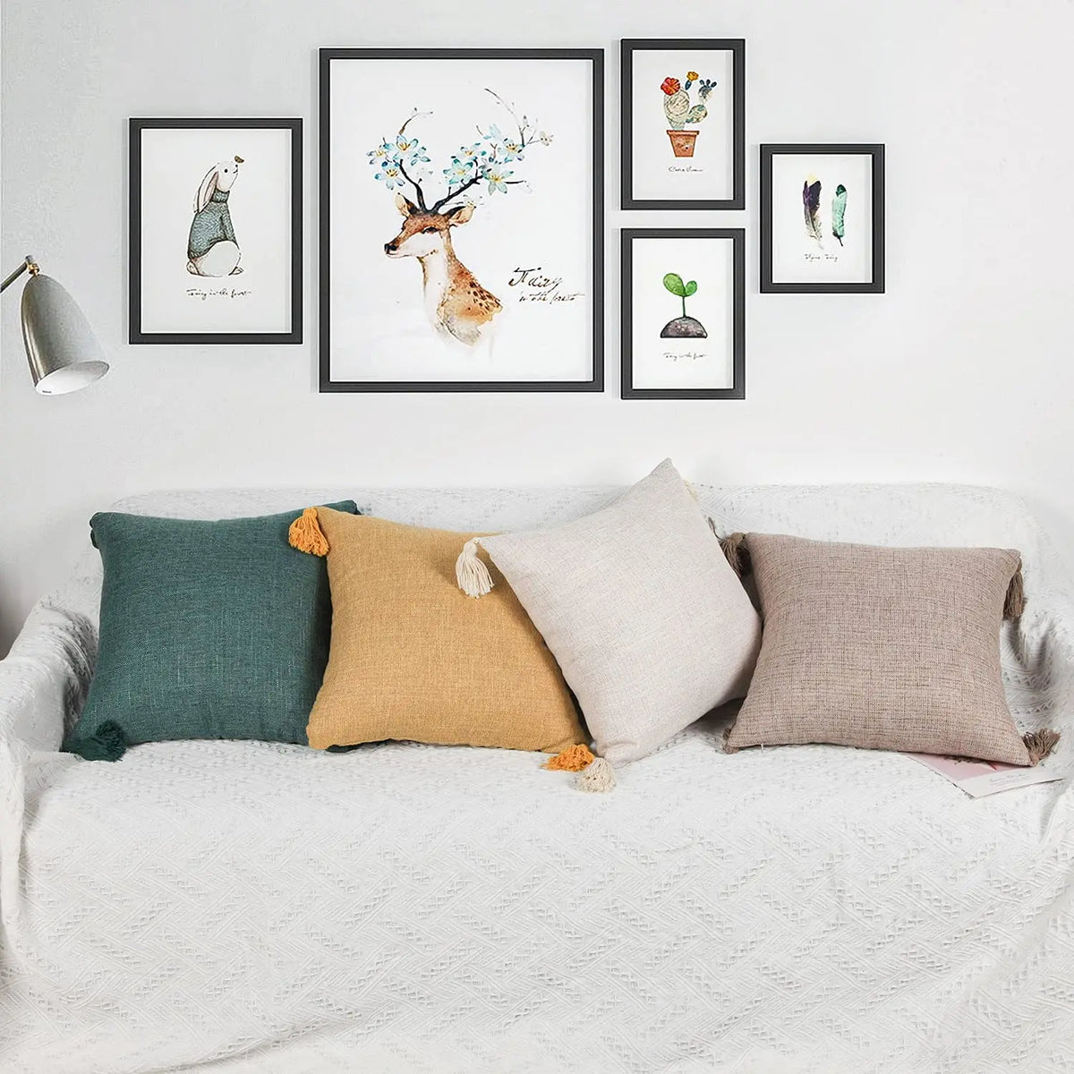 Trento cushions in a living room