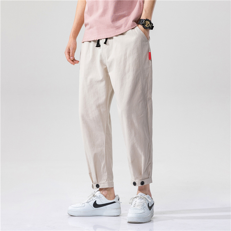 Massimo men's elegant linen pants – Avinos Milano