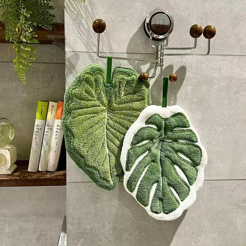 Tropico towel hanging in a bathroom