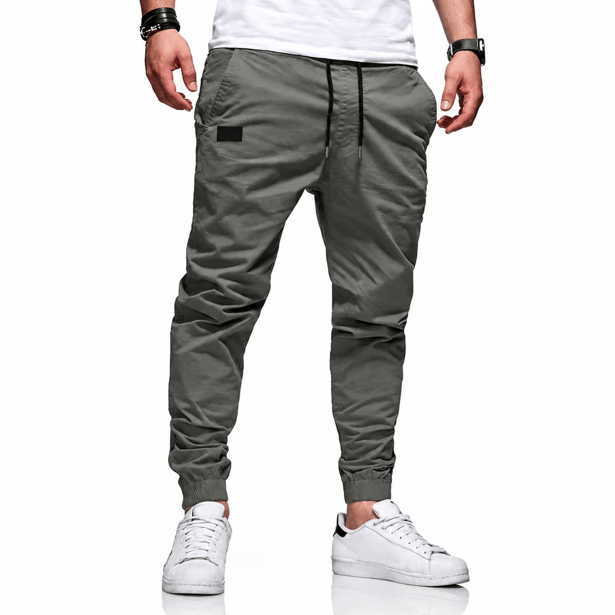 Tucker men's everyday cargo joggers - Gray