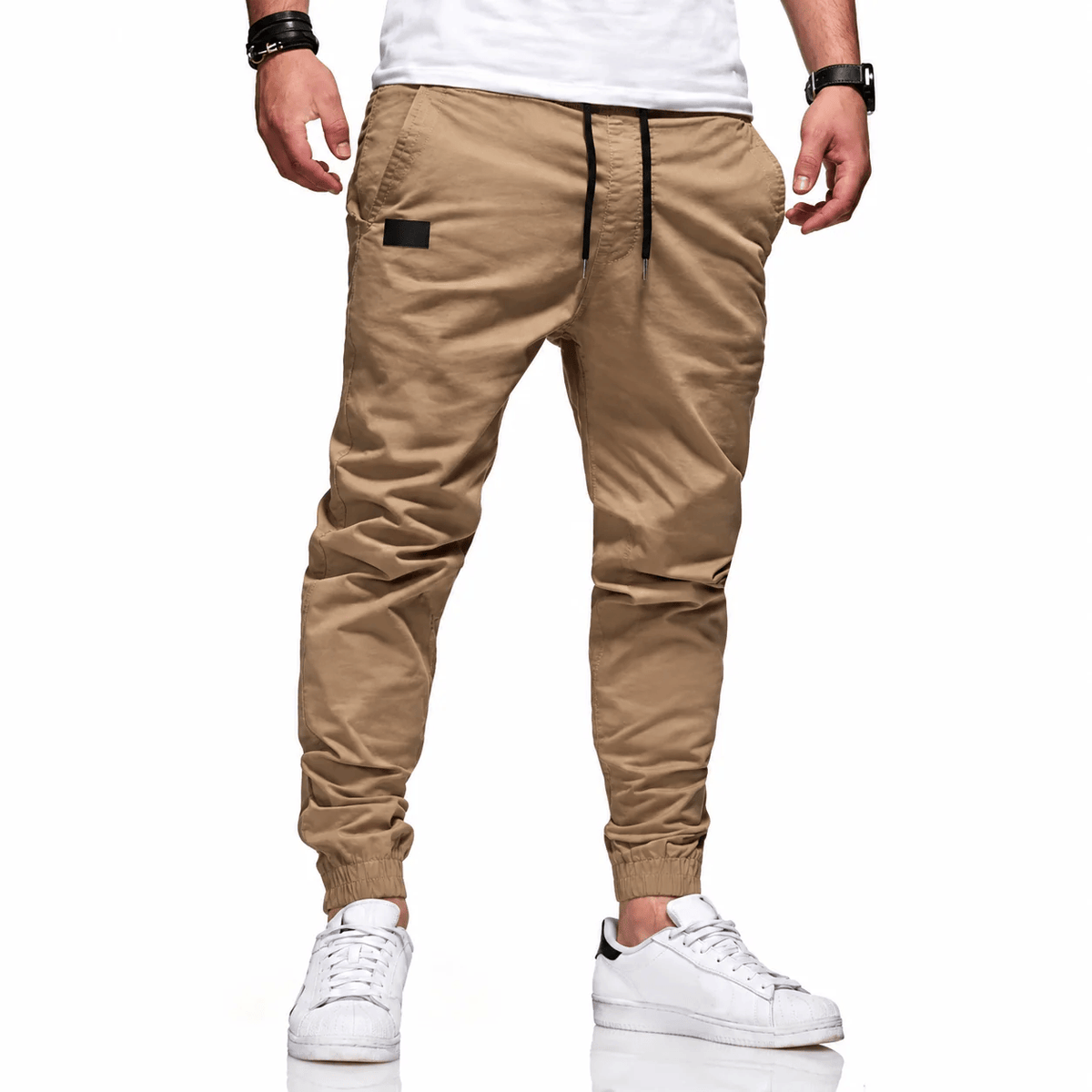 Tucker men's everyday cargo joggers - Khaki
