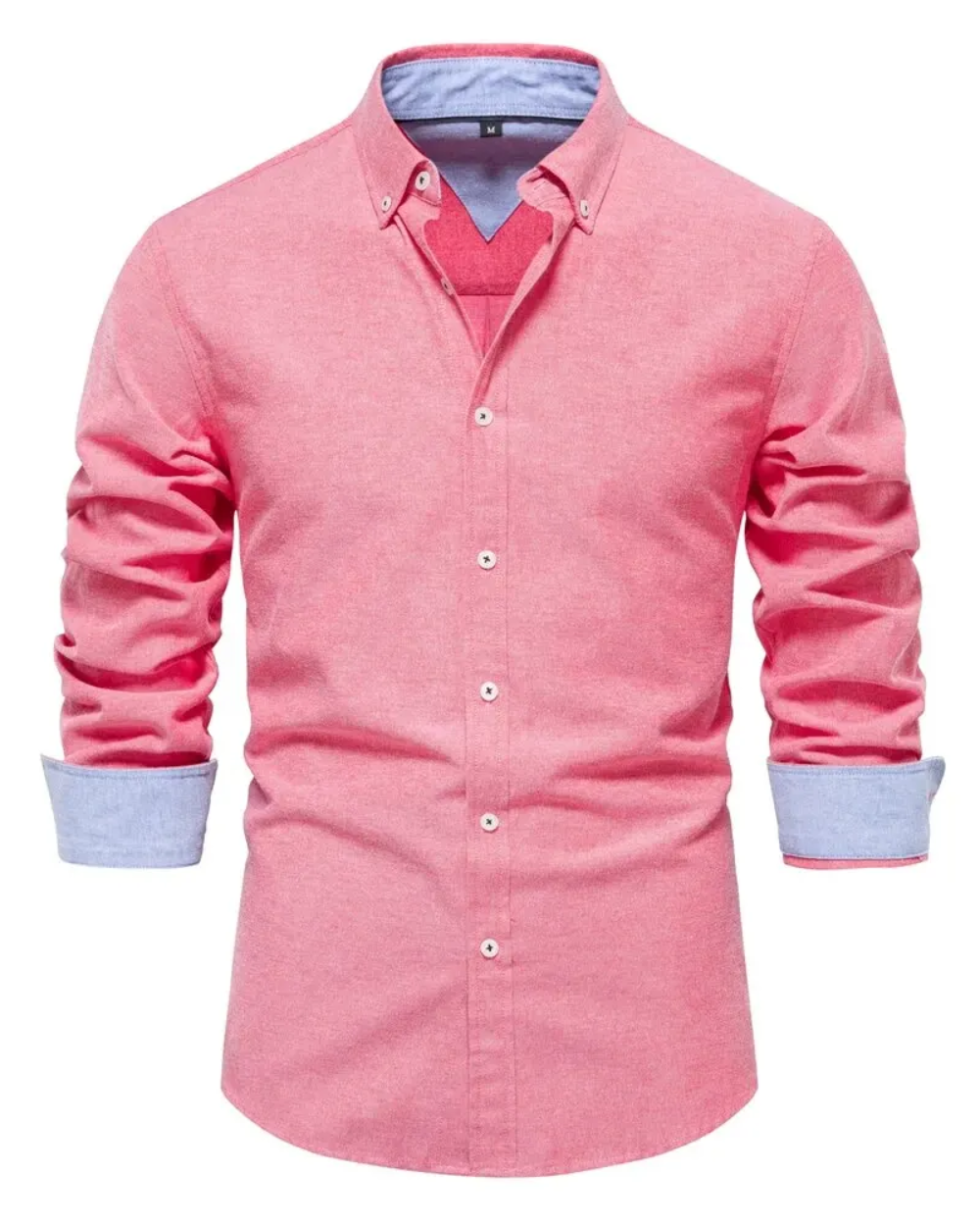 Men's cotton shirt, alternate view