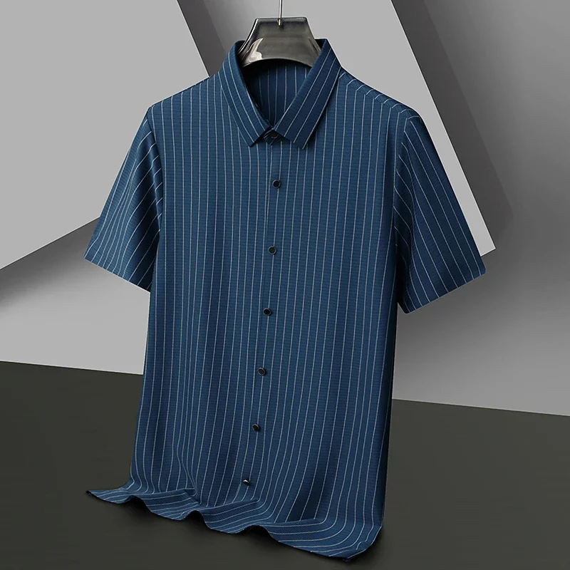 Antonio men's striped polo shirt, alternate view