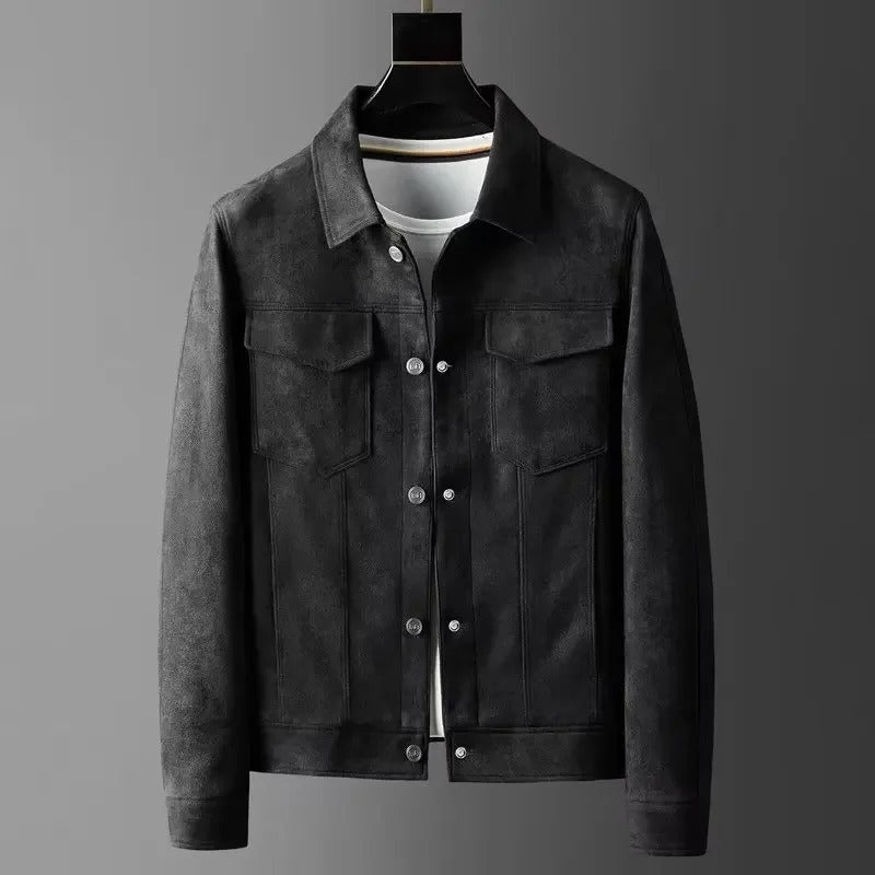 Nicola men's leather jacket – Avinos Milano