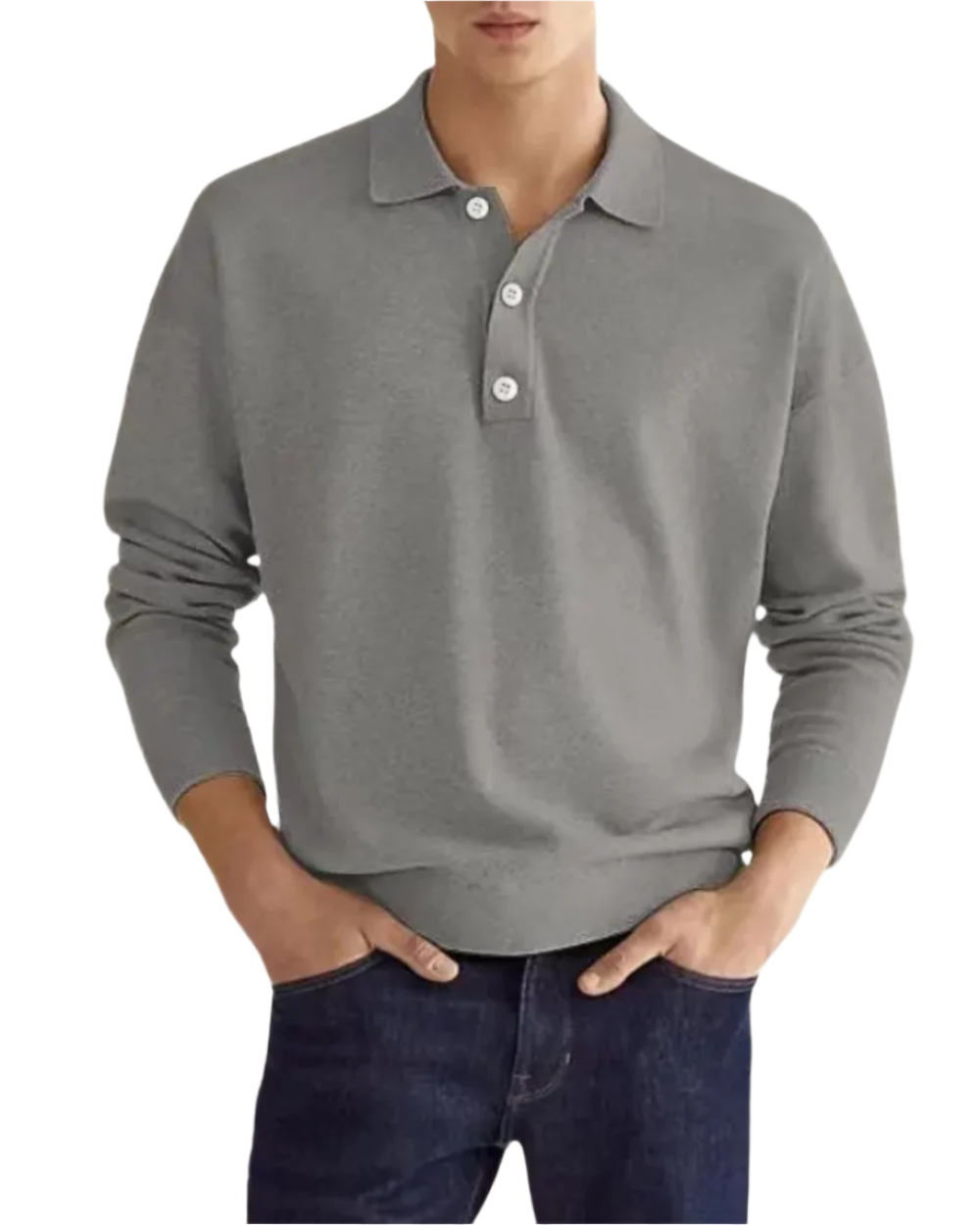 Alessandro men's elegant polo shirt, view 4