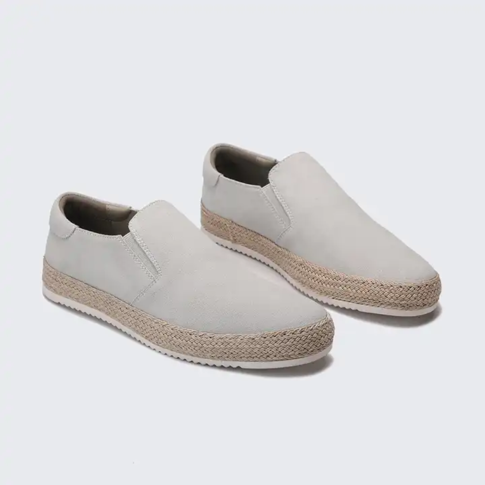 Diego men's suede summer loafers, alternate view