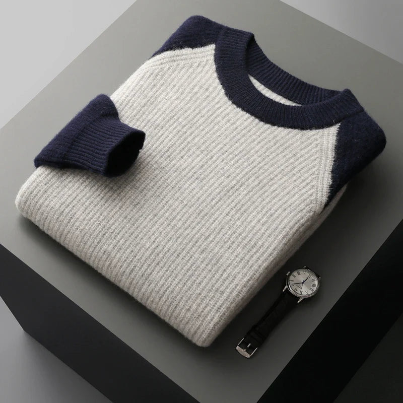 Merino men's wool sweater – Avinos Milano