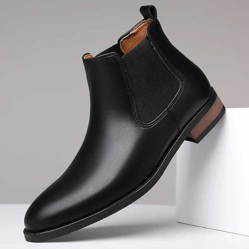 Gennaro men's elegant leather boots – Avinos Milano