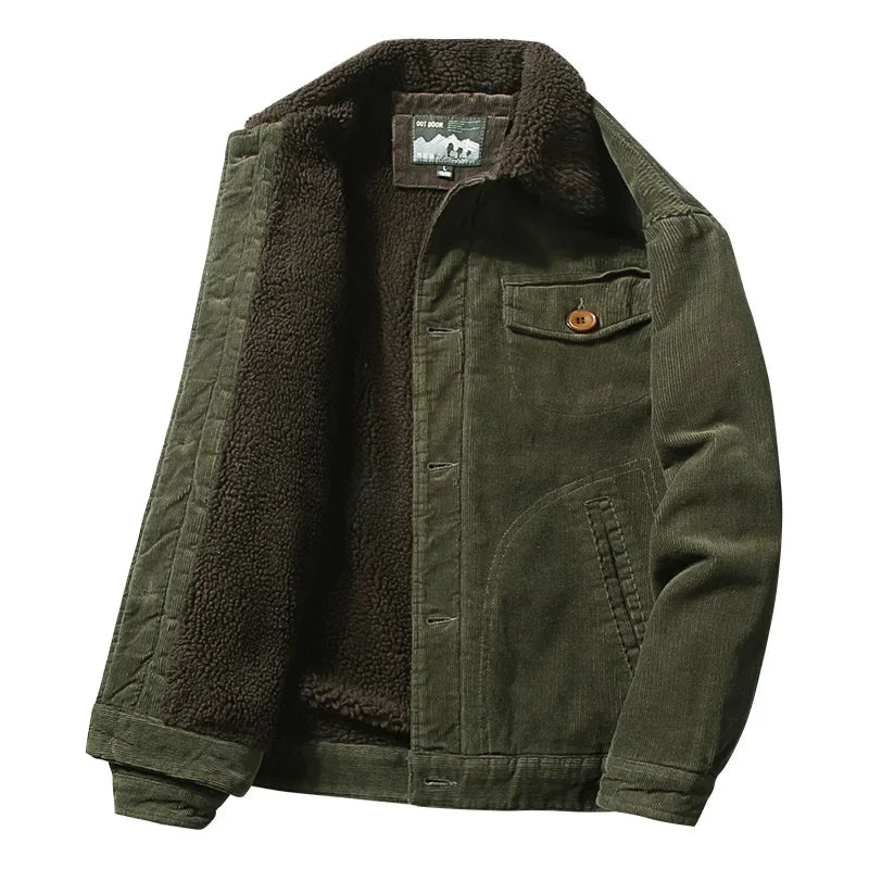 Men's velvet winter jacket – Avinos Milano