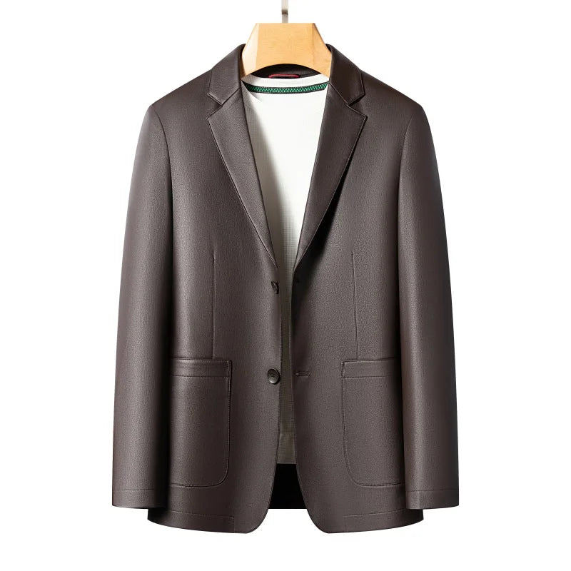Riccardo men's leather jacket – Avinos Milano