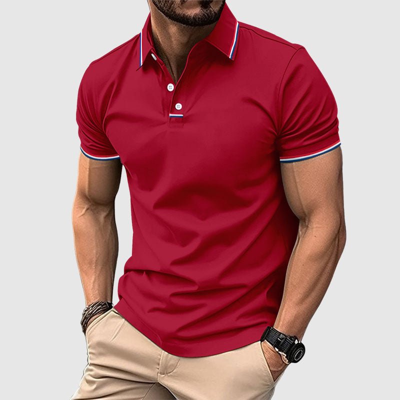 Ivan men's elegant polo shirt, alternate view
