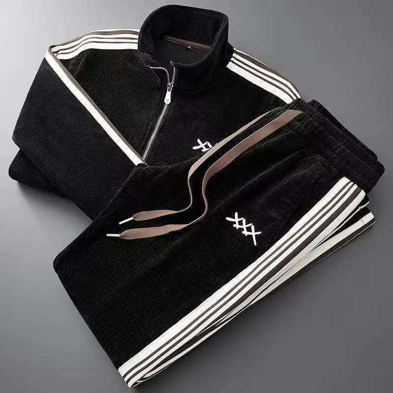 Men's elegant cotton two-piece set, view 10
