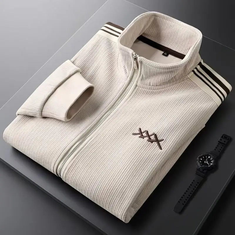 Men's elegant cotton two-piece set, alternate view