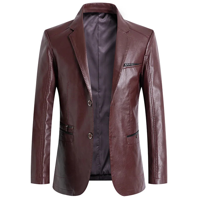 Paolo men's leather jacket – Avinos Milano