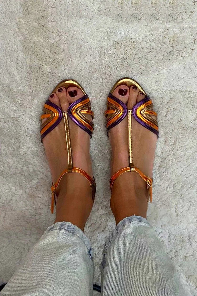 Viviana Sandals in Mediterranean Colors, view 2