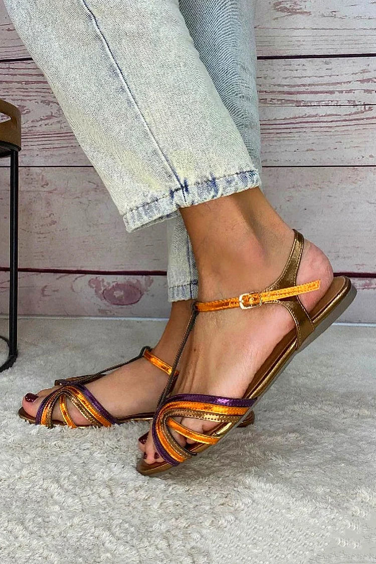 Viviana Sandals in Mediterranean Colors, view 3