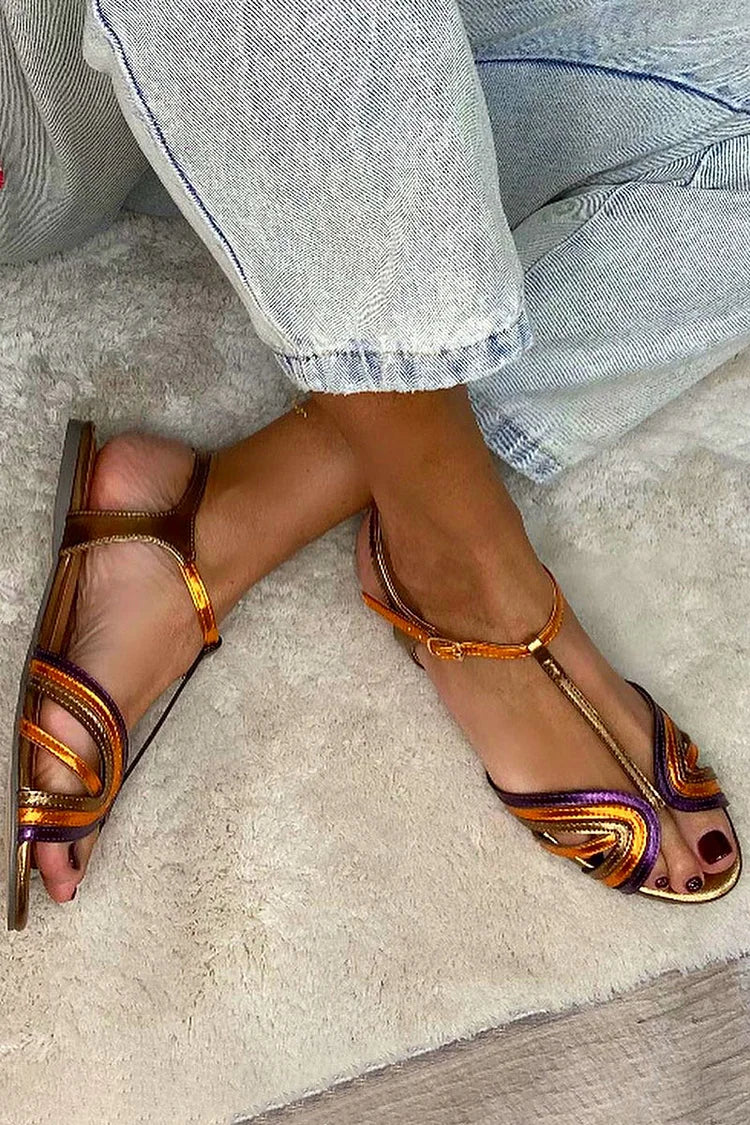 Viviana Sandals in Mediterranean Colors, view 4