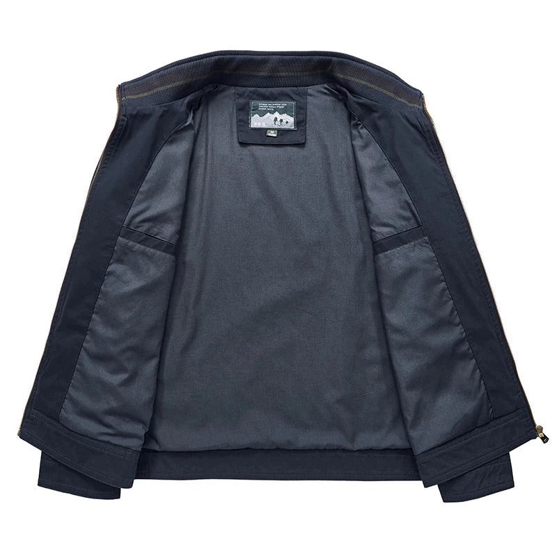 Men's windbreaker bomber jacket, alternate view