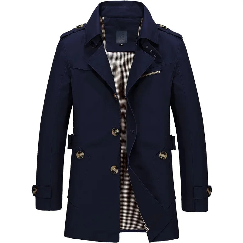 Windproof men's cotton jacket, additional view