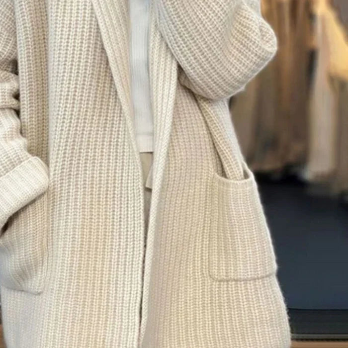 Yenna women's knitted cardigan, additional view