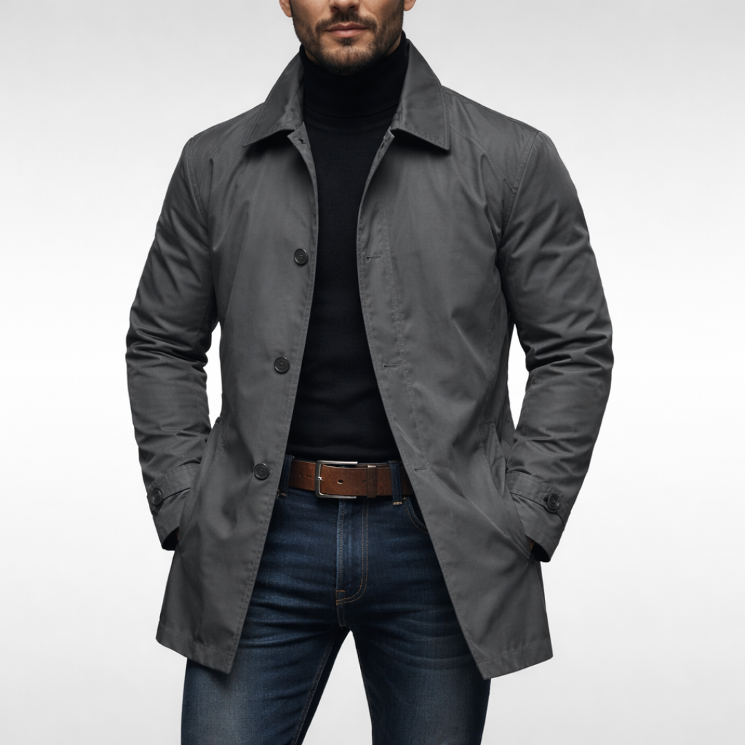 Men's elegant trench coat – Avinos Milano