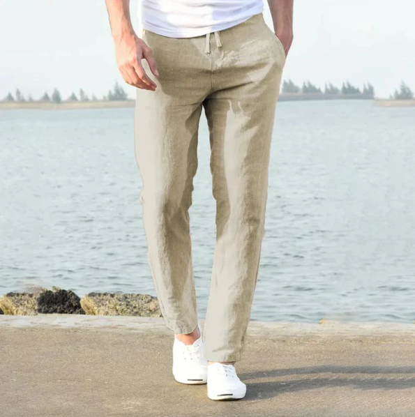 Gennaro men's linen pants, additional view