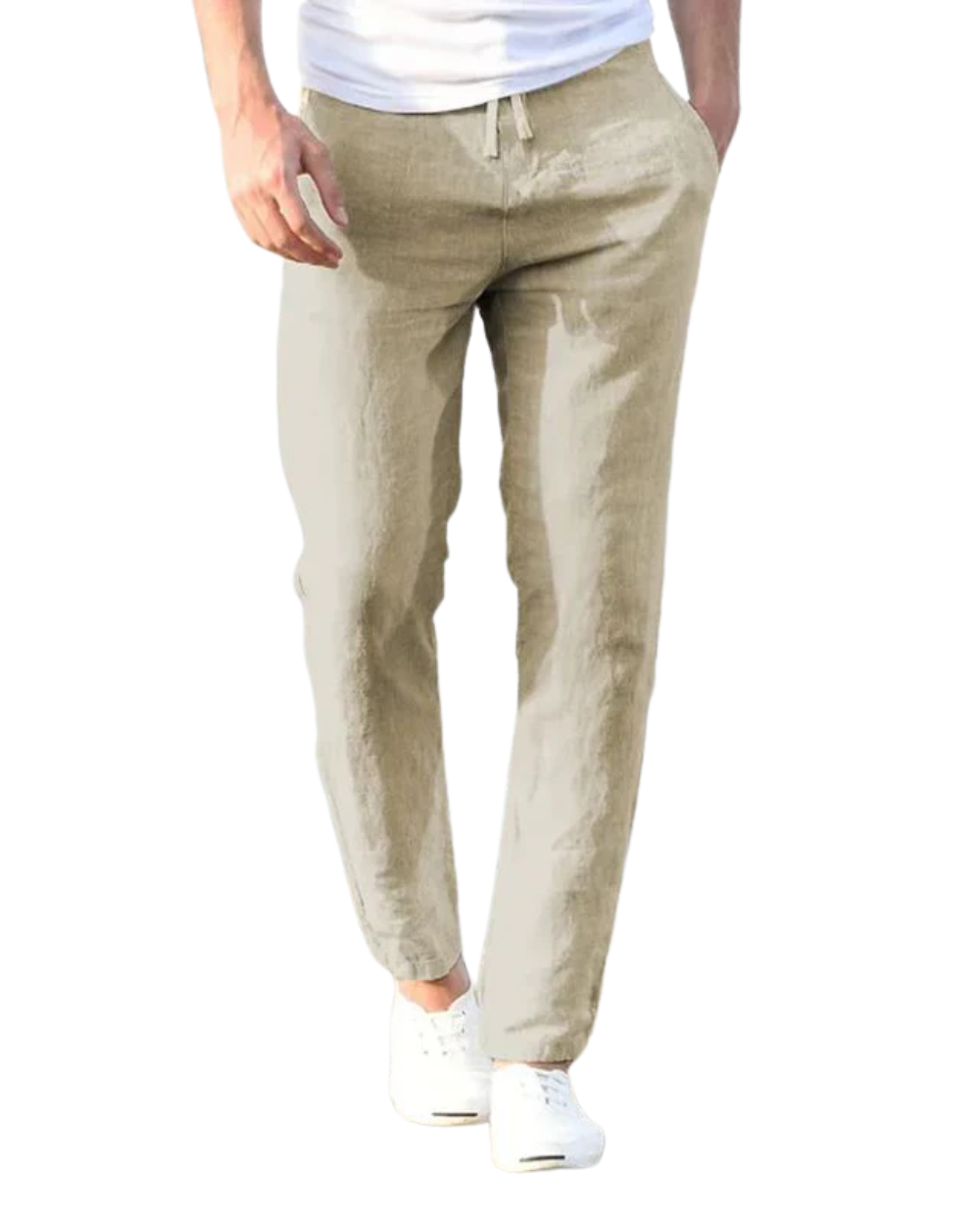Gennaro men's linen pants, view 4