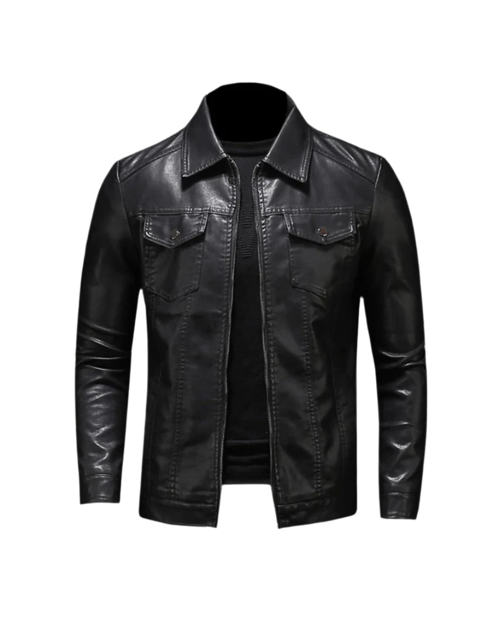 Alessandro men's leather jacket – Avinos Milano