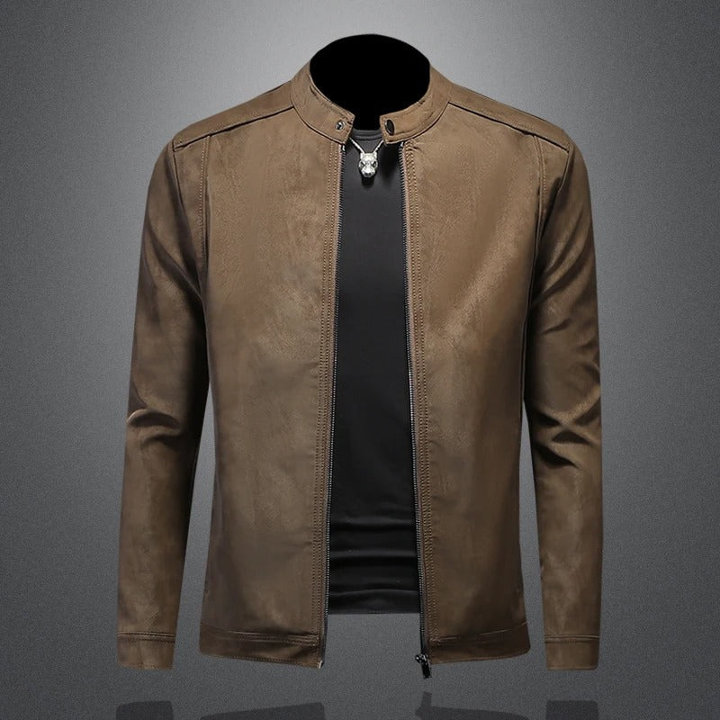 Men's leather jacket – Avinos Milano