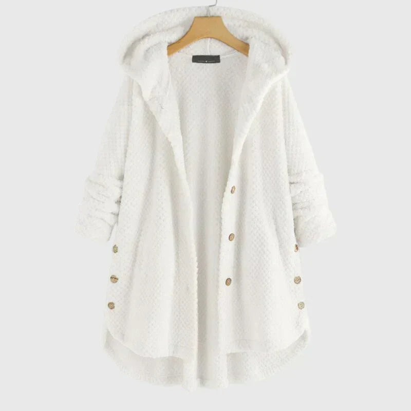Franca Fleece Jacket with Hood – women's jackets