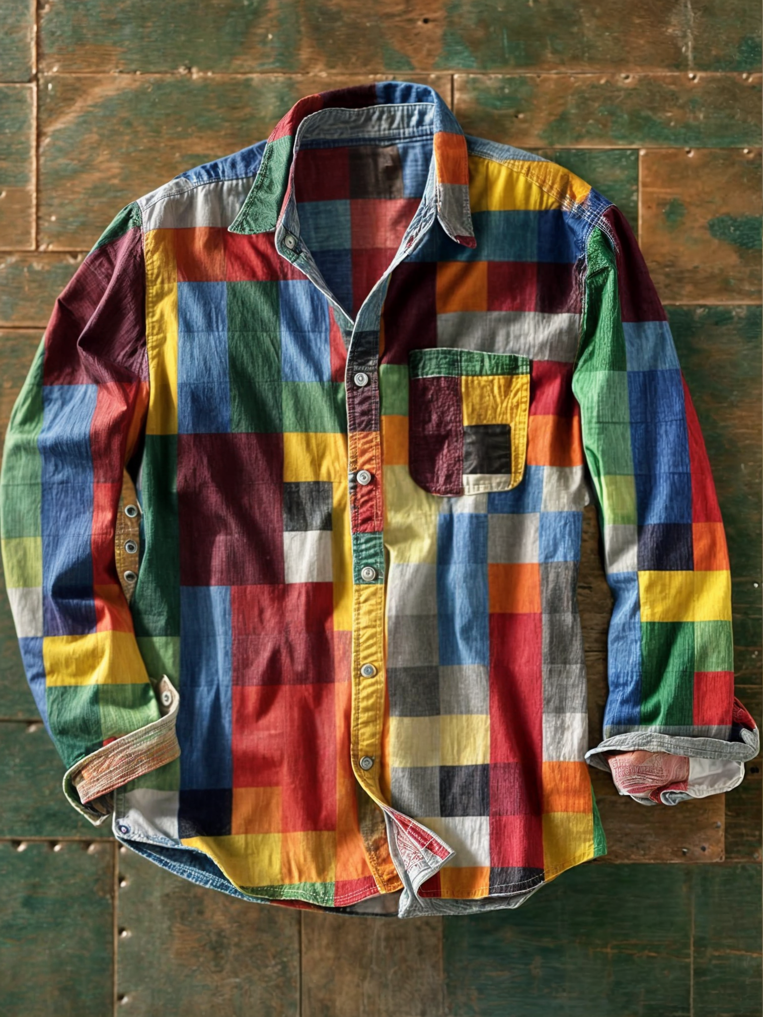 Gerard men's elegant shirt with chest pocket – Avinos Milano