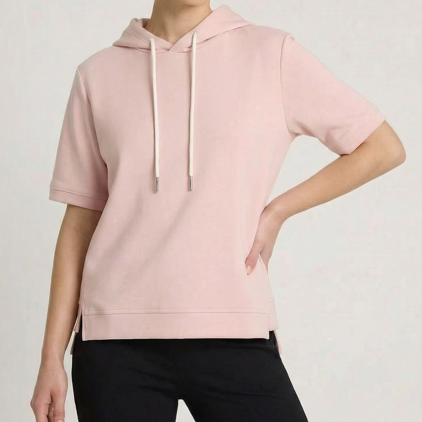 Alison Short Sleeve Hoodie – women's sweaters