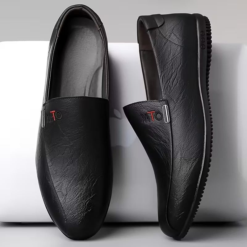 Ezequiel men's leather comfort loafers, premium edition – Avinos Milano