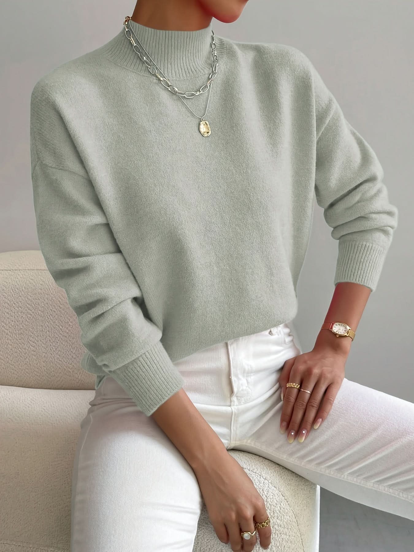 Seraphine Cozy Roll Neck Sweater – women's sweaters