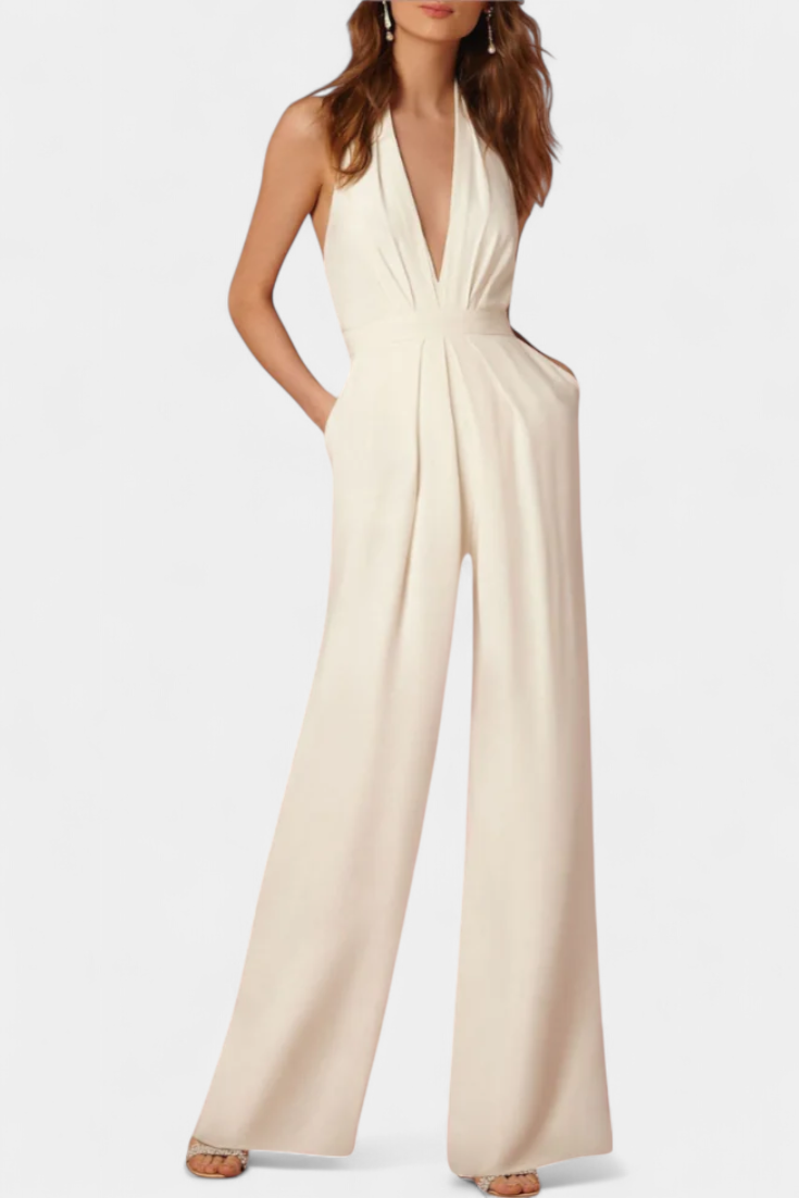 Lila Wide Leg Jumpsuit with Sleek Design – women's jumpsuits